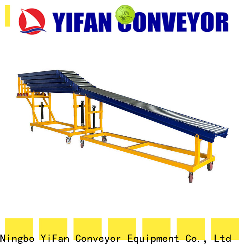 YiFan floor gravity roller conveyor manufacturers great deal for mineral