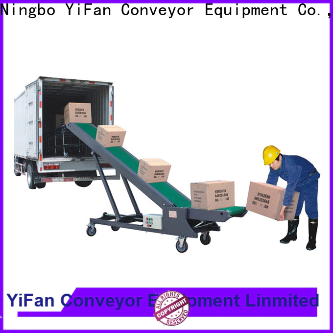 YiFan van loading conveyor company for factory