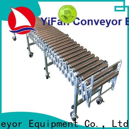 YiFan buy roller conveyor system with good price for warehouse logistics