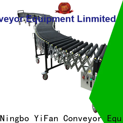 YiFan belt flexible motorized roller conveyor factory for warehouse