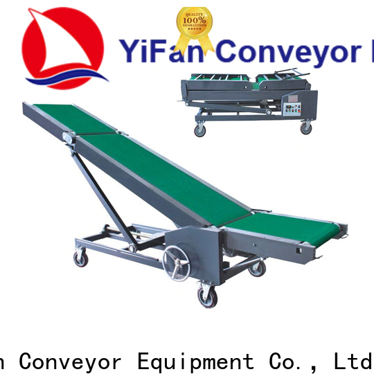 2019 new truck loading belt conveyor container online for airport