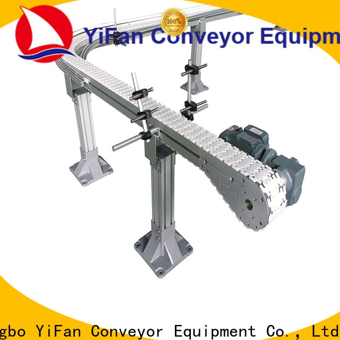 YiFan excellent roller chain conveyor popular for cosmetics industry