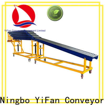 YiFan unloading expandable roller conveyor china manufacturing for food factory
