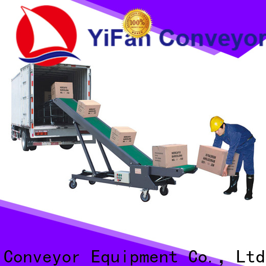 hot recommended truck unloading conveyor automatic trailer company for warehouse
