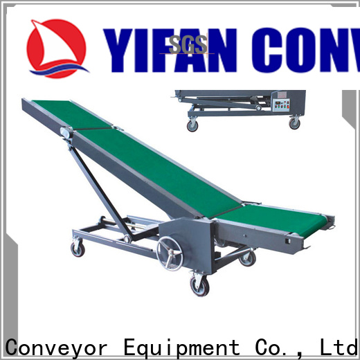 hot recommended truck loading belt conveyor container company for dock