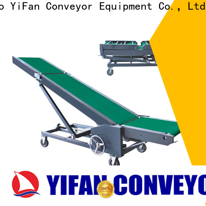 YiFan 2019 new conveyor manufacturers online for dock