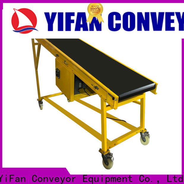 YiFan container truck conveyor online for dock