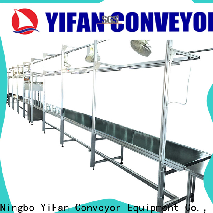 YiFan food rubber conveyor belt manufacturers awarded supplier for logistics filed