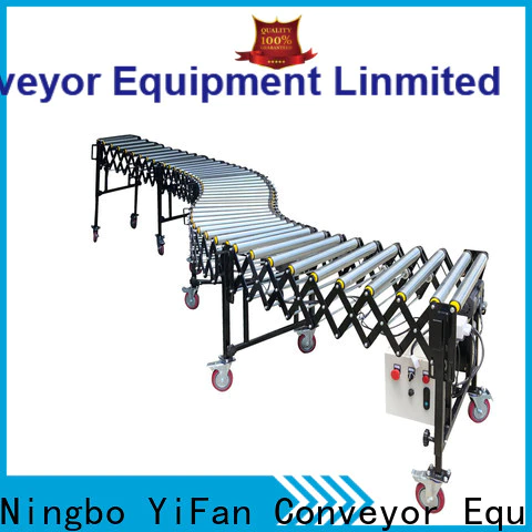 YiFan belt flexible expandable conveyors quick transaction for storehouse