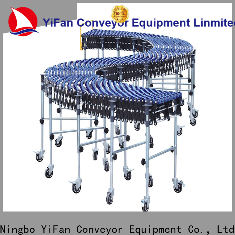 high performance powered skate wheel conveyor steel competitive price for dock