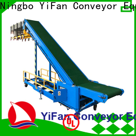 YiFan foldable truck unloading conveyor manufacturer for warehouse