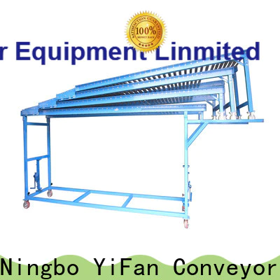 YiFan sizes telescopic roller conveyor international market for workshop