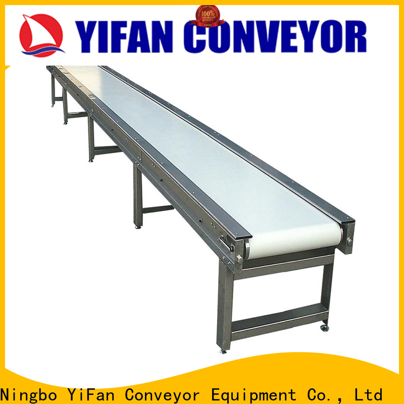 YiFan steel food grade conveyor belt factory for packaging machine