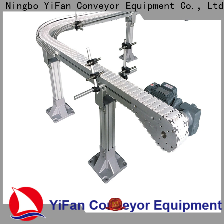 YiFan plastic slat chain conveyor company for beer industry