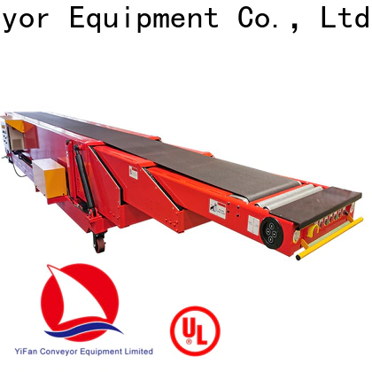 YiFan boom concrete conveyor belt supply for seaport