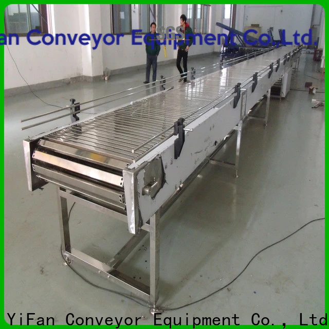 YiFan High-quality stainless steel chain conveyor company for medicine industry