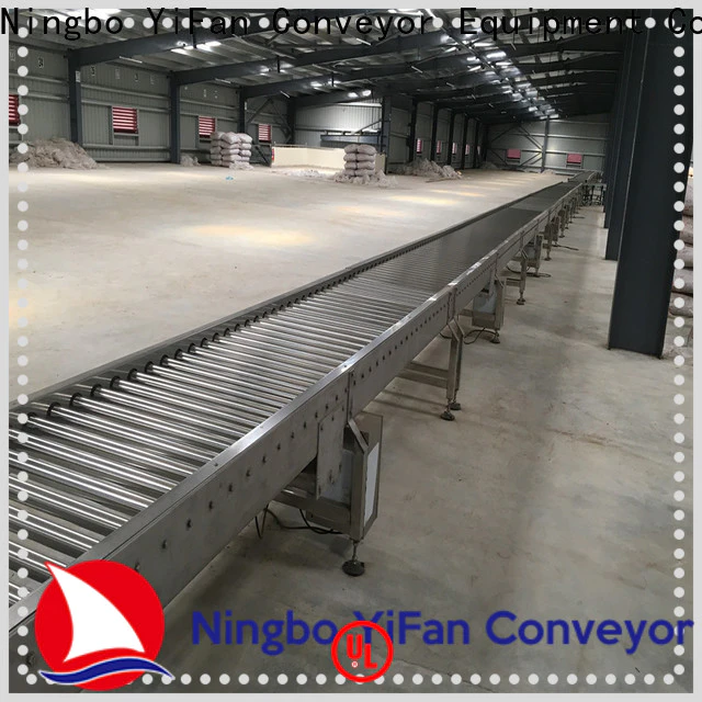 YiFan curve conveyor system company for warehouse