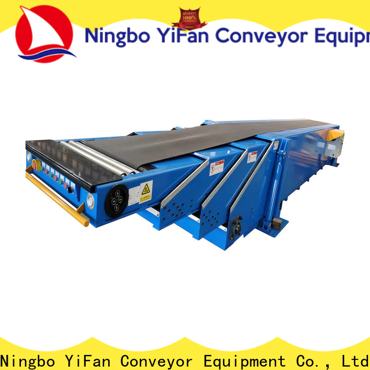 Custom telescopic belt conveyors platform suppliers for workshop