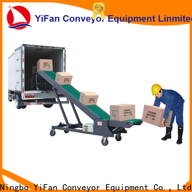 YiFan economic portable truck loading conveyor suppliers for airport