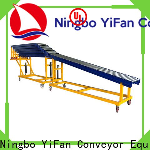 YiFan roller motorized roller conveyor factory for grain transportation
