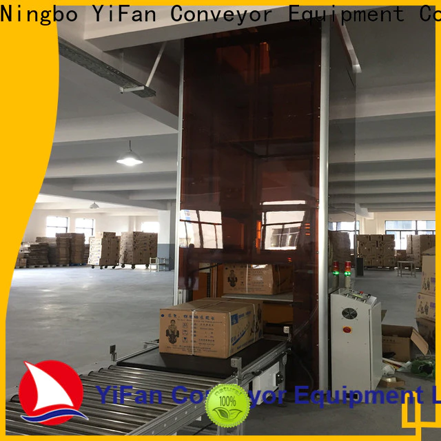 YiFan Top vertical reciprocating conveyor company for storehouse
