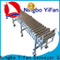 Custom expandable roller conveyor medium for business for warehouse logistics