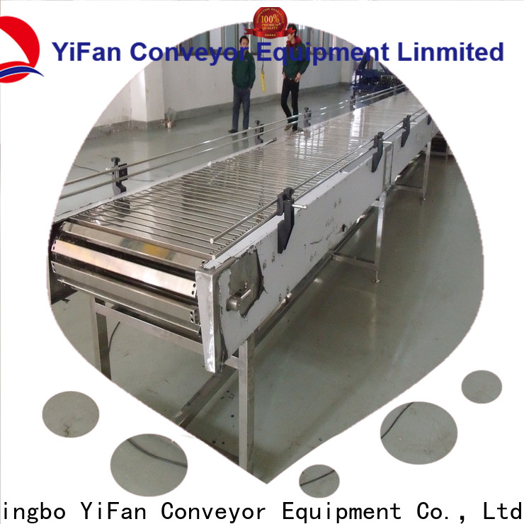 YiFan slat drag conveyor chain for business for cosmetics industry