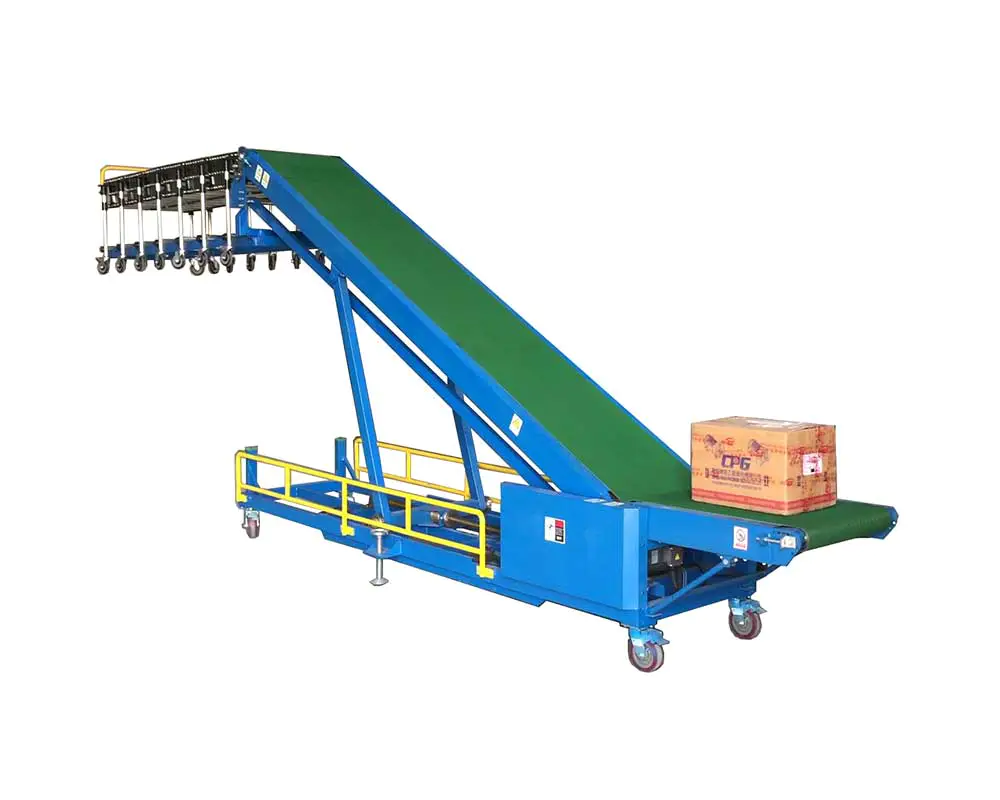 YiFan Conveyor 20ft truck unloader conveyor for business for factory
