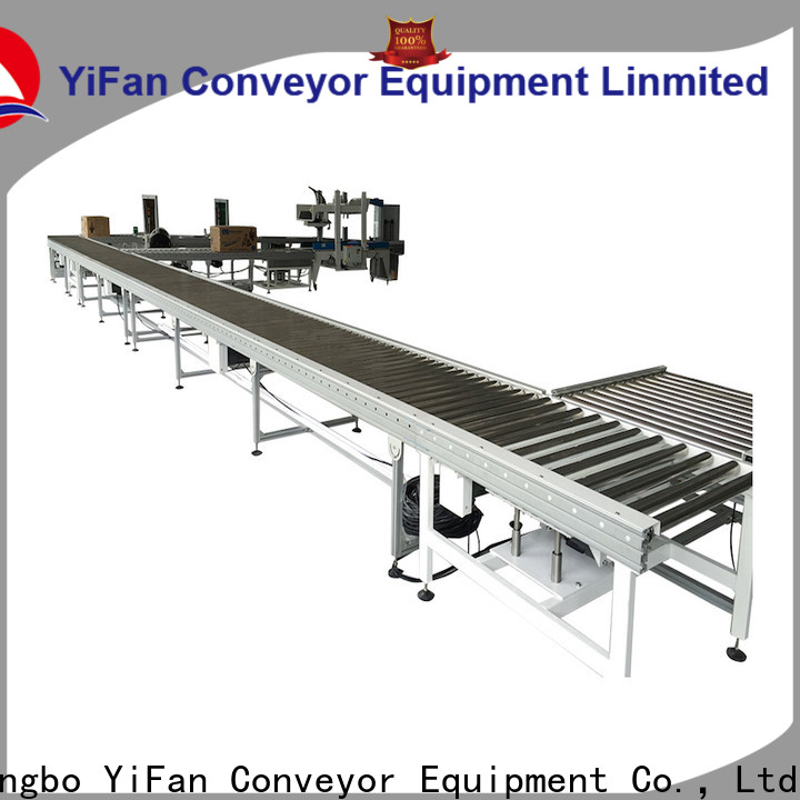 YiFan aluminum assembly line conveyor belt factory for workshop