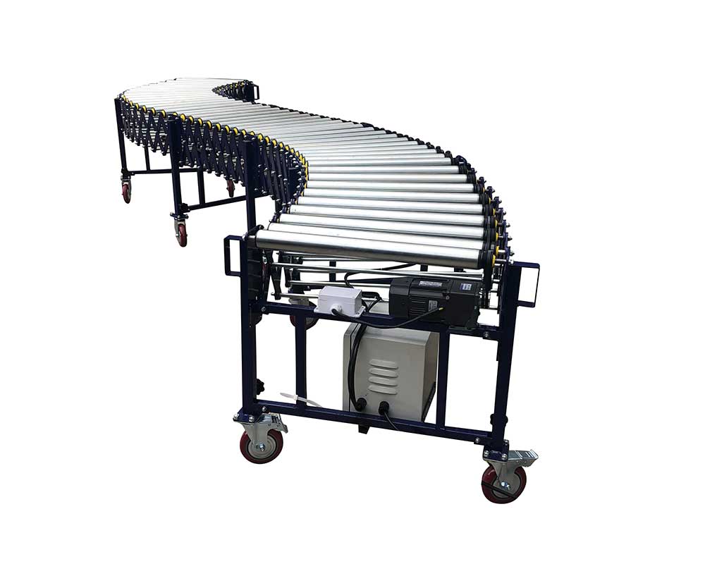 YiFan Conveyor automatic light duty roller conveyor company for dock-1