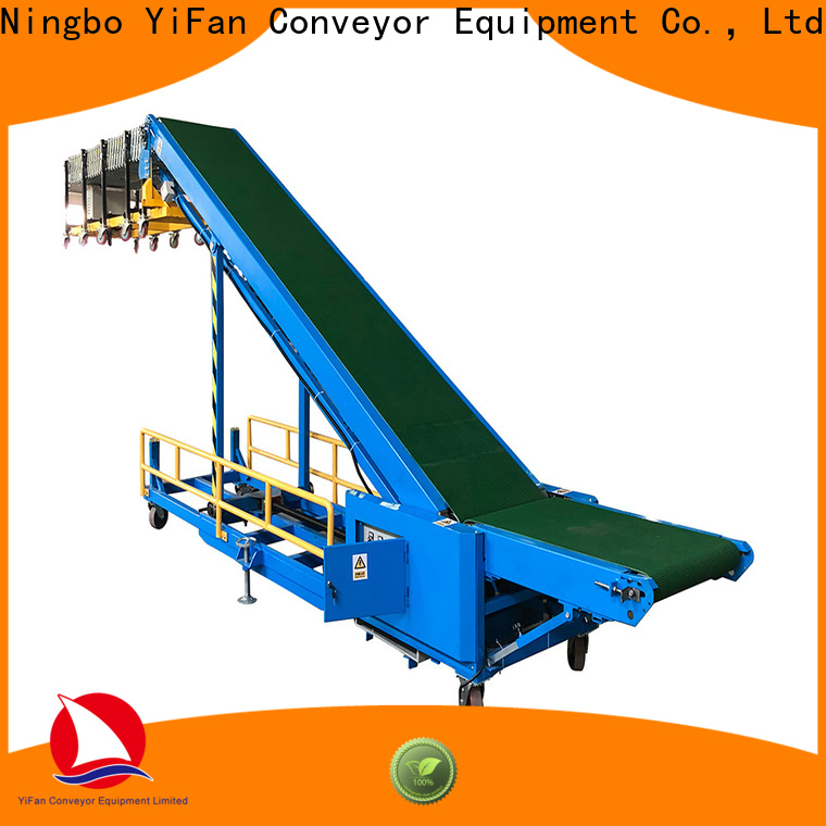Latest container loading system conveyor van for business for factory
