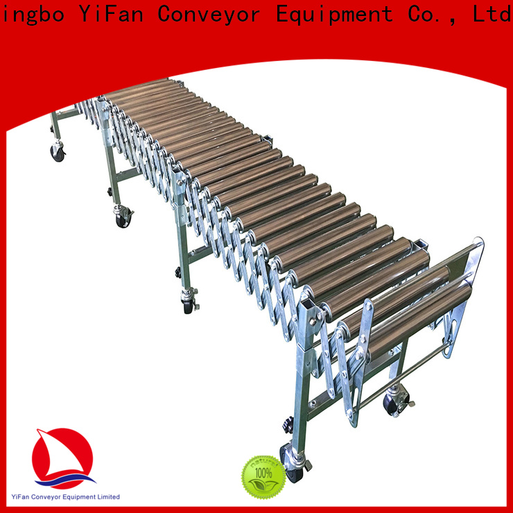 YiFan steel manual roller conveyor suppliers for warehouse logistics