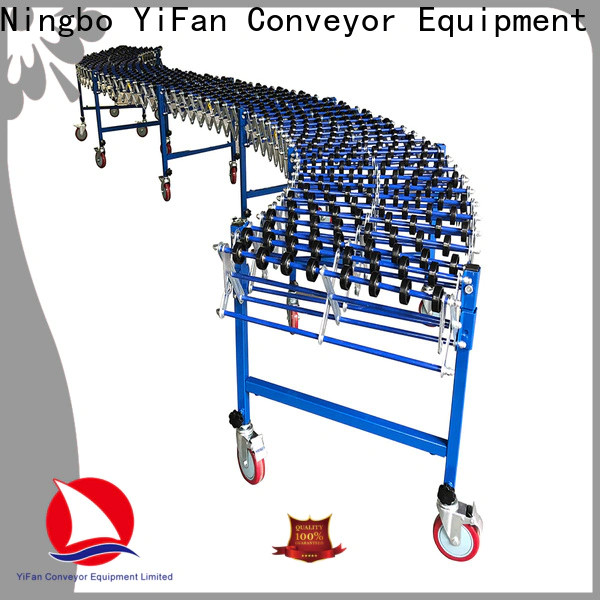 YiFan skate gravity skate wheel conveyor supply for workshop