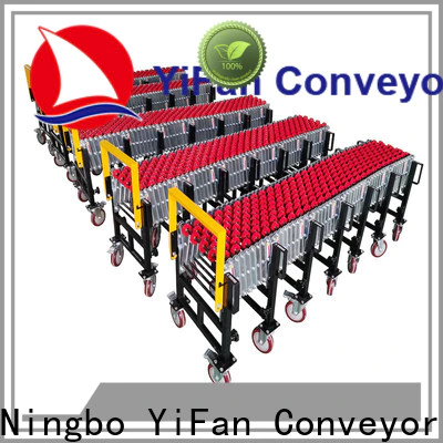 YiFan New stainless steel skate wheel conveyor supply for workshop