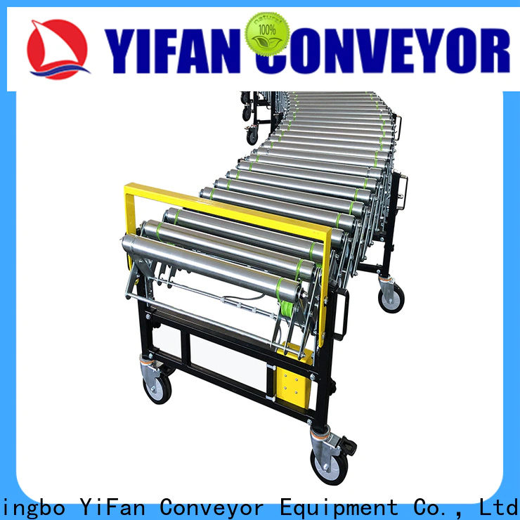 YiFan rubber 180 degree conveyor for business for factory