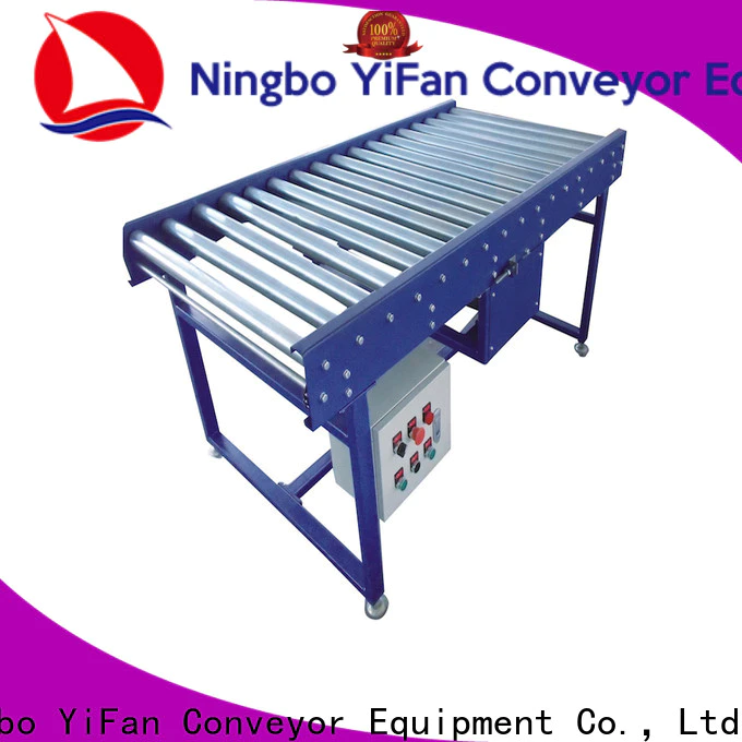 Latest conveyor roller assembly line powered supply for carton transfer