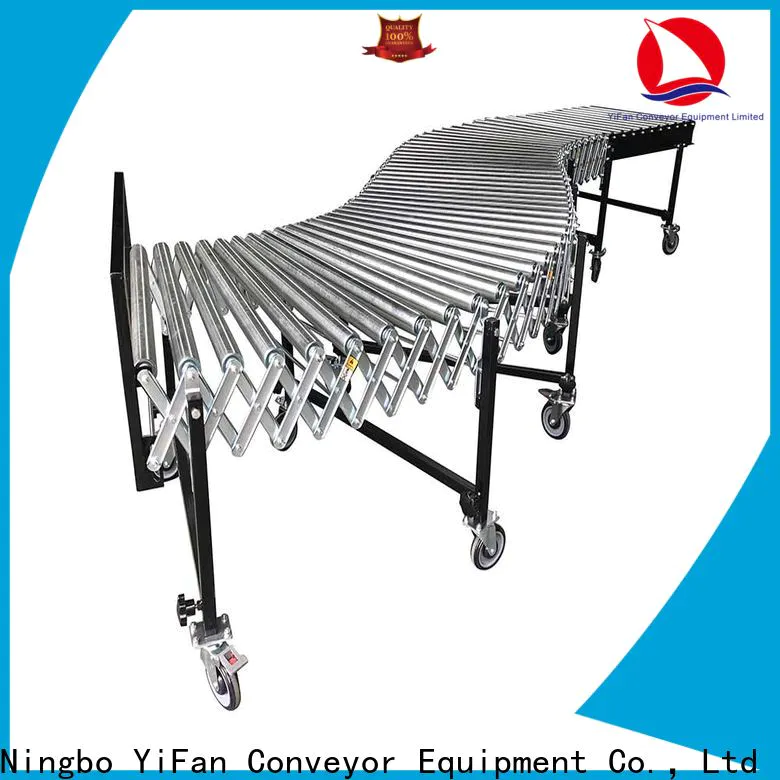 YiFan New stainless steel roller conveyor supply for industry