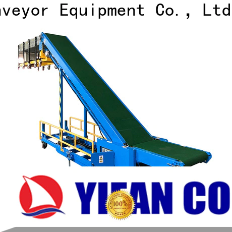 Top inclined belt conveyor automatic trailer for business for warehouse