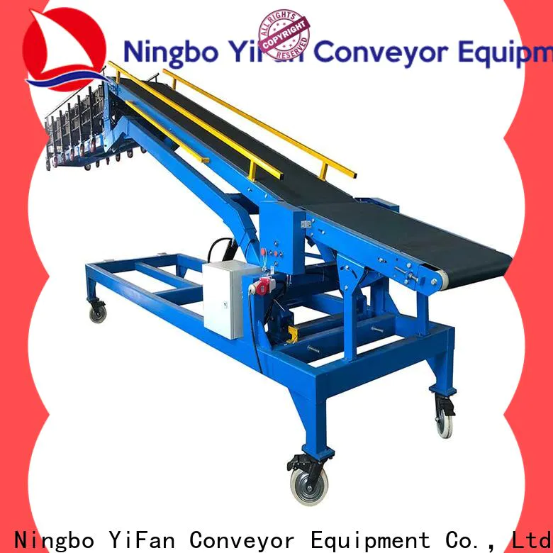 YiFan walking truck loading belt conveyor for business for factory