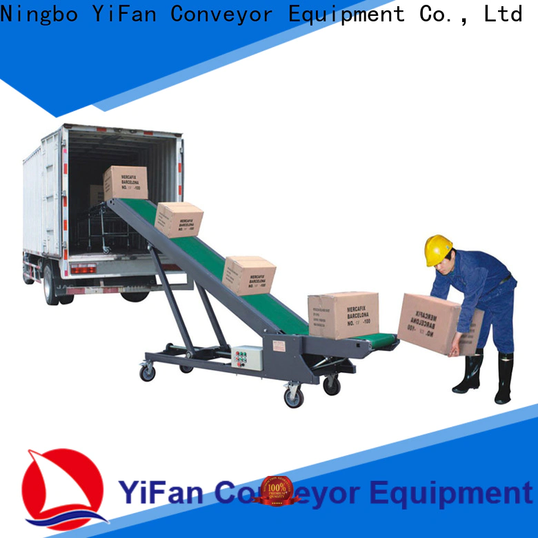 YiFan Conveyor simple inclined belt conveyor suppliers for factory