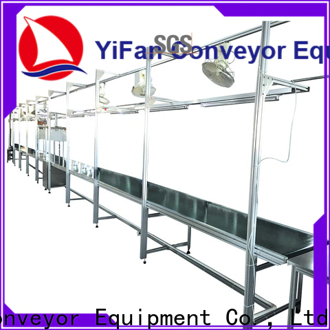 YiFan Conveyor curve plastic conveyor supply for food industry