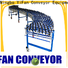 Top curve roller conveyor flexible suppliers for warehouse