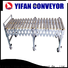 YiFan Conveyor High-quality flexible gravity roller conveyor supply for warehouse logistics