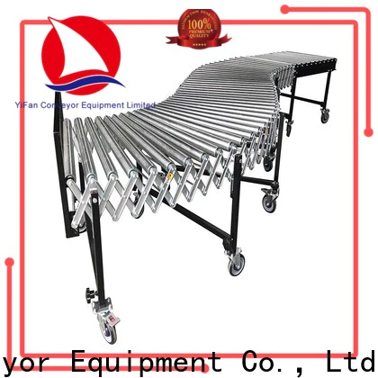 YiFan Conveyor gravity motorized roller conveyor factory for warehouse logistics