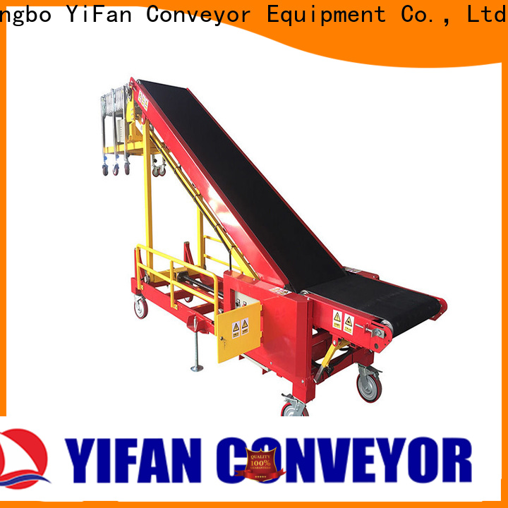 Yifan输送机简单的输送机为码头企业制作机器