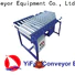 Top gravity feed conveyors steel suppliers for material handling sorting