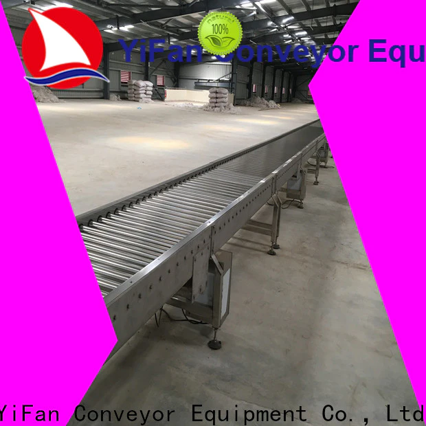 New gravity conveyor manufacturers motorized supply for material handling sorting