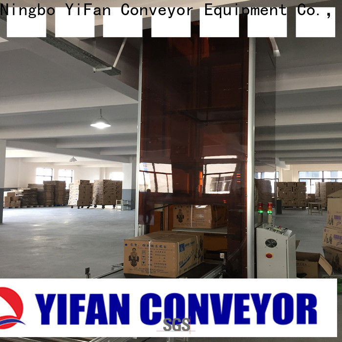YiFan Conveyor continuous lifting conveyor suppliers for storehouse