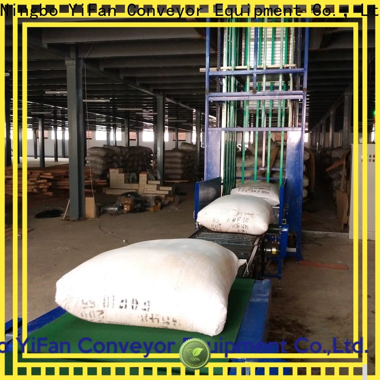 YiFan Conveyor conveyor continuous vertical conveyor for business for dock