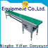 YiFan Conveyor stainless powered belt conveyor company for daily chemical industry